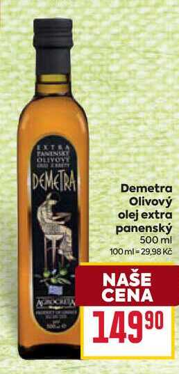 Demetra Olivový olej extra panenský 500 ml 