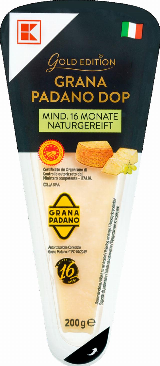 K-GOLD Grana Padano tvrdý sýr bloček
