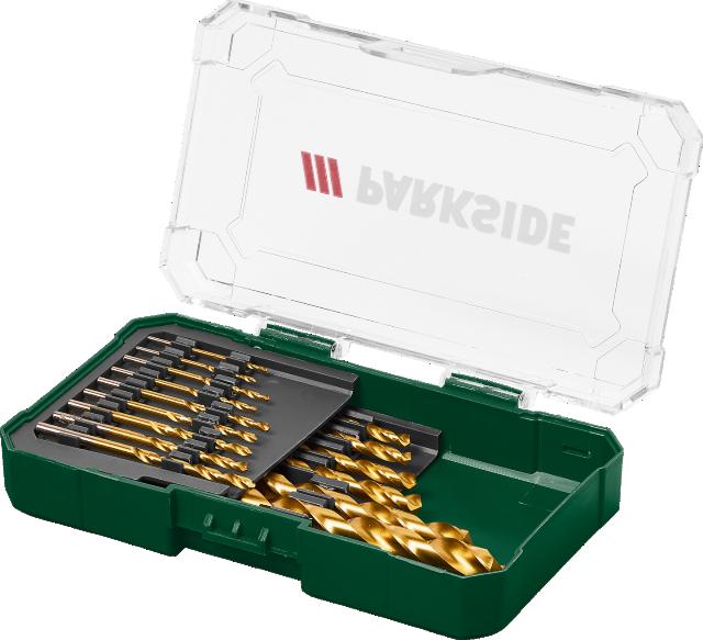 PARKSIDE Sada HSS spirálových vrtáků PBB 4 C2