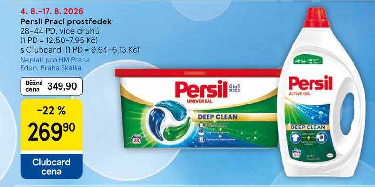 Persil Prací prostředek, 28-44 PD, více druhů