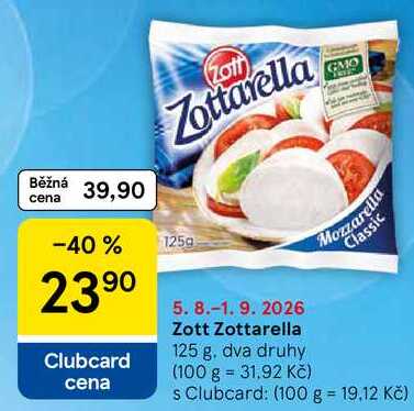 Zott Zottarella, 125 g 