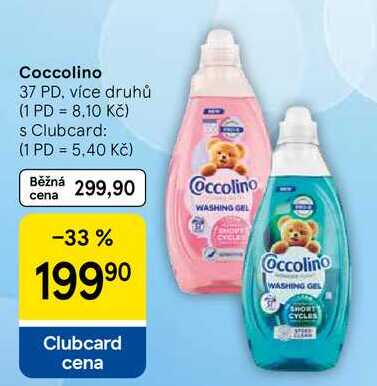 Coccolino, 37 PD, více druhů