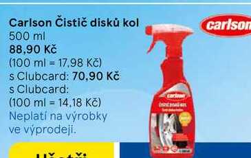 Carlson Čistič disků kol, 500 ml