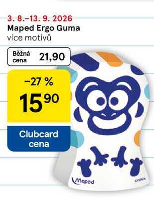 Maped Ergo Guma, vice motivů  
