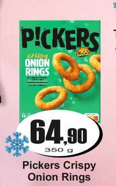 Pickers Crispy Onion Rings 350 g