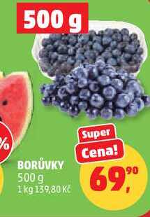BORŮVKY, 500 g