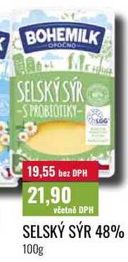  SELSKÝ SÝR 48%, 100g  