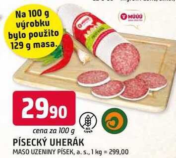 PÍSECKÝ UHERÁK 100g