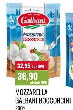 MOZZARELLA GALBANI BOCCONCINI, 200g 