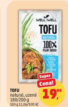 TOFU natural, uzené, 180/200 g