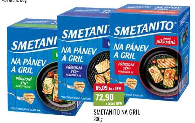 SMETANITO NA GRIL, 200g 