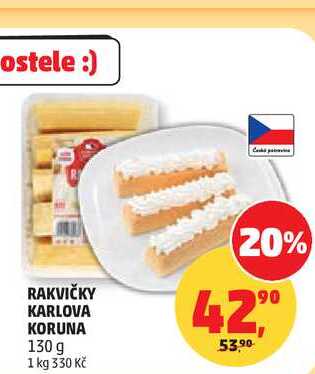 RAKVIČKY KARLOVA KORUNA, 130 g