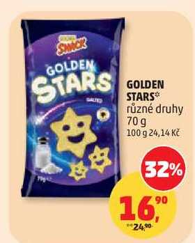 GOLDEN STARS různé druhy, 70g