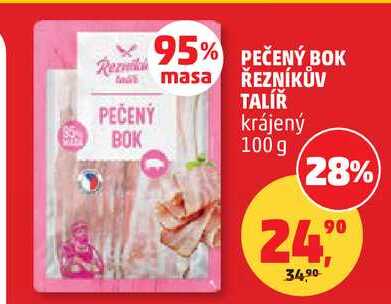 PEČENÝ BOK ŘEZNÍKŮV TALÍŘ krájený, 100 g