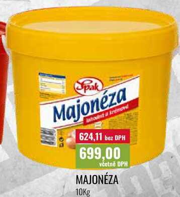 MAJONÉZA, 10Kg