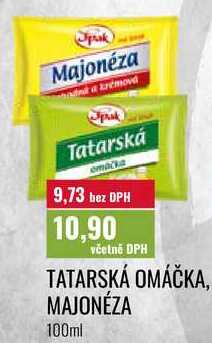 TATARSKÁ OMÁČKA, MAJONÉZA, 100ml 