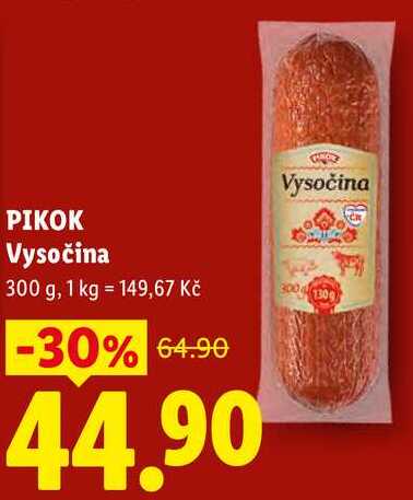 PIKOK Vysočina, 300 g