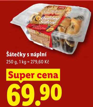 Šátečky s náplní, 250 g