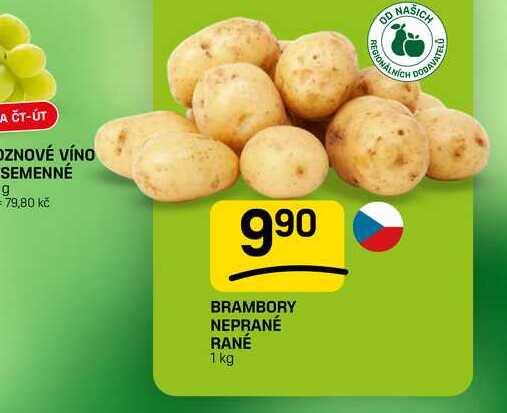 BRAMBORY NEPRANÉ RANÉ 1 kg