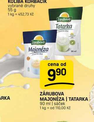 MAJONÉZA | TATARKA 90 ml | sáček