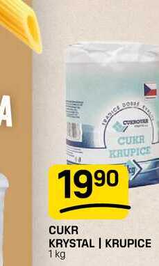 CUKR KRYSTAL | KRUPICE 1 kg 
