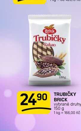 TRUBIČKY BRICK vybrané druhy 150 g