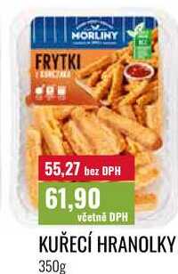 KUŘECÍ HRANOLKY 350g 