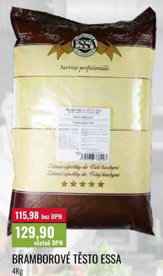 BRAMBOROVÉ TĚSTO ESSA, 4Kg