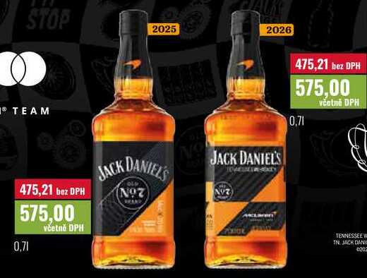 JACK DANIEL'S N07 0,7l