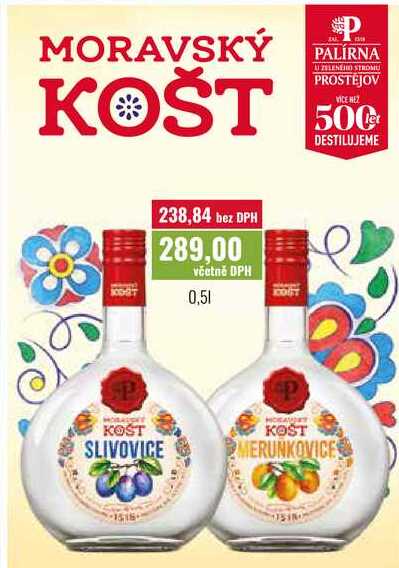 MORAVSKÝ KOŠT 0,5l