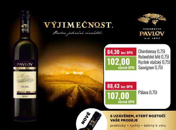 VINAŘSTVÍ PAVLOV 0,75l