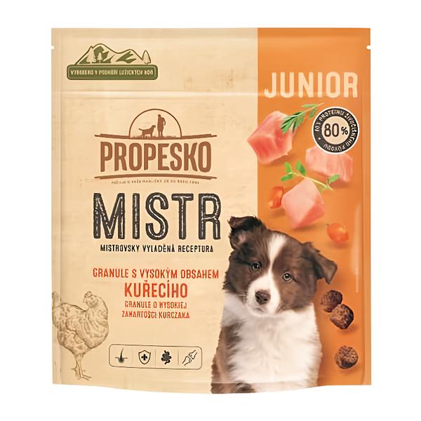 Propesko Mistr JUNIOR granule s čerstvým kuřecím