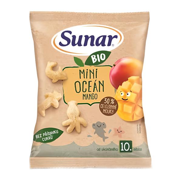 Sunar BIO Dětské křupky mini oceán mango 10m+