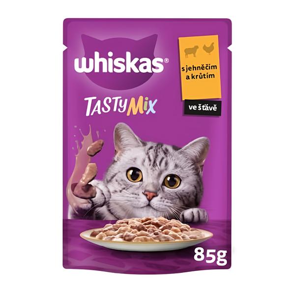 Whiskas Tasty Mix Creamy Creations kapsička ve šťávě pro dospělé kočky