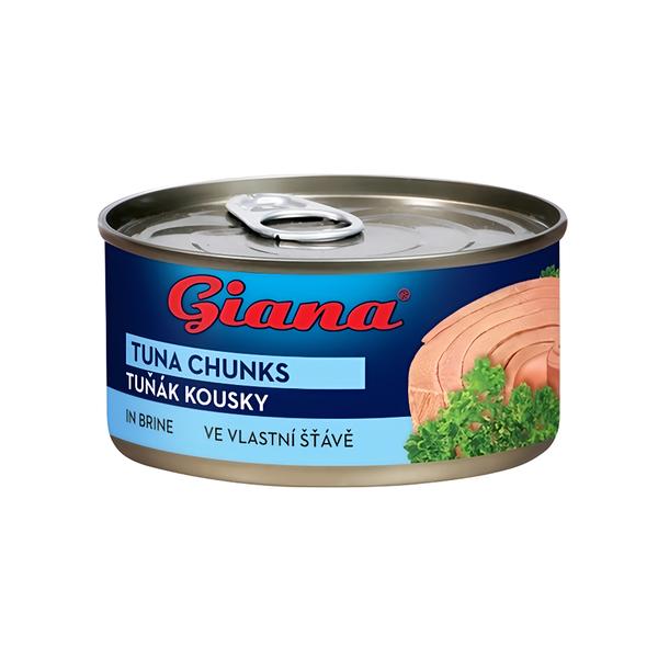 Giana Tuňák kousky ve vlastní šťávě
