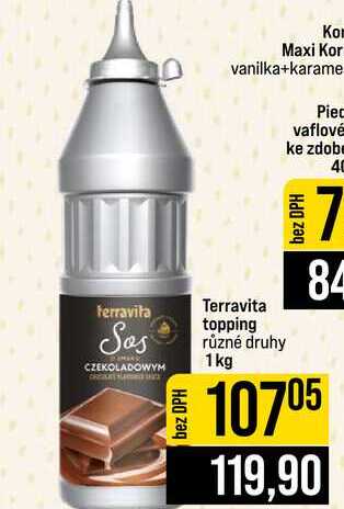 Terravita topping různé druhy 1kg 