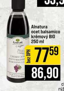 Alnatura ocet balsamico krémový BIO 250 ml
