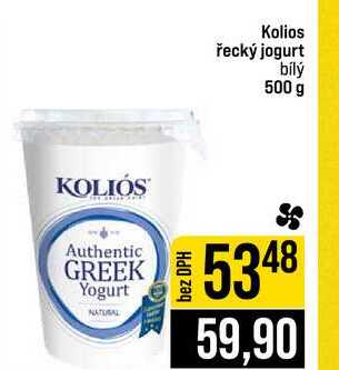 Kolios řecký jogurt bílý 500 g 