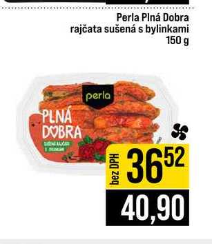 Perla Plná Dobra rajčata sušená s bylinkami 150 g