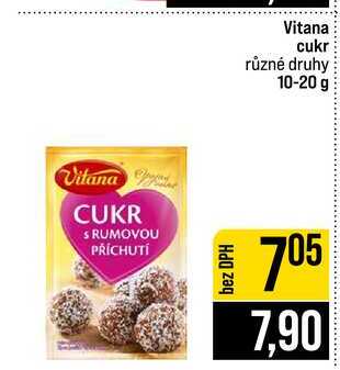 Vitana cukr různé druhy 10-20 g