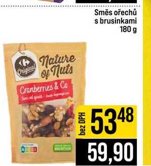 Směs ořechů s brusinkami 180 g