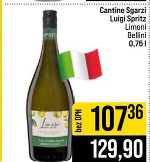 Cantine Sgarzi Luigi Spritz Limoni Bellini 0,75l