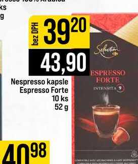Nespresso kapsle Espresso Forte 10 ks 52 g