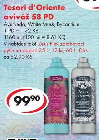 Tesori d'Oriente aviváž, 58 PD