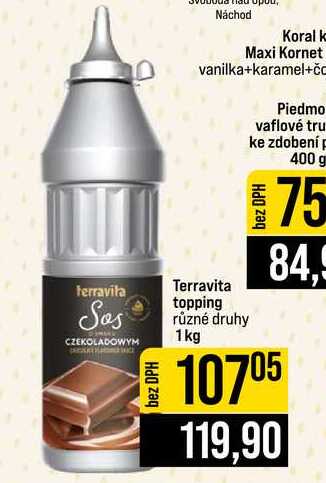 Terravita topping různé druhy 1kg