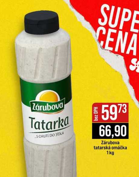 Zárubova tatarská omáčka 1kg