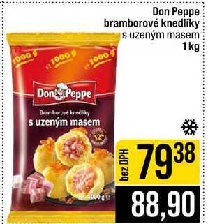 Don Peppe Bramborové knedliky s uzeným masem 1kg