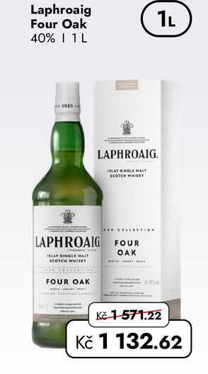 Laphroaig Four Oak 40% 1L 