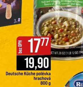 Deutsche Küche polévka hrachová 800 g  