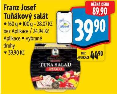 Franz Josef Tuňákový salát, 160 g
